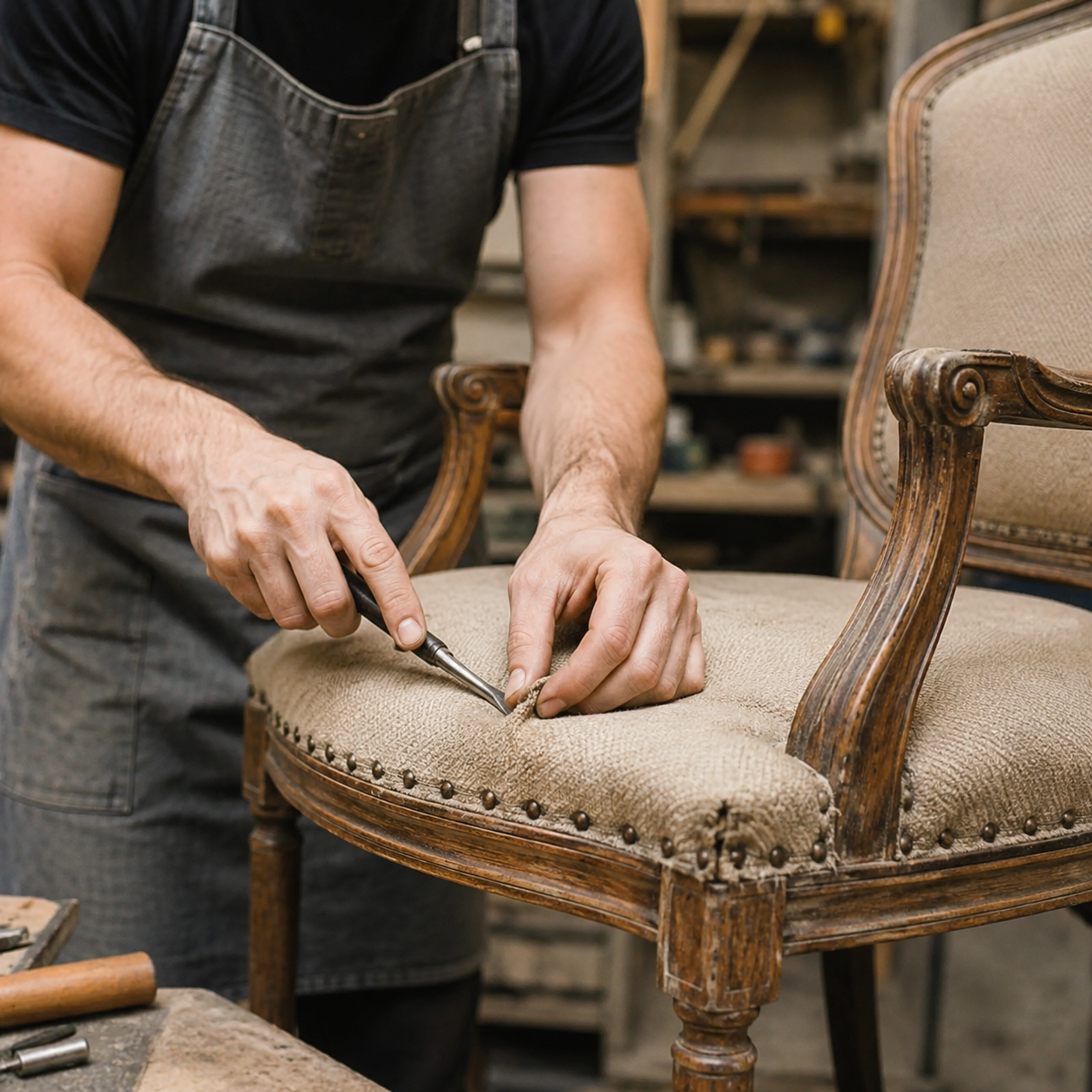 Réparation de fauteuils à Braine-l’Alleud : redonnez confort et élégance à votre mobilier