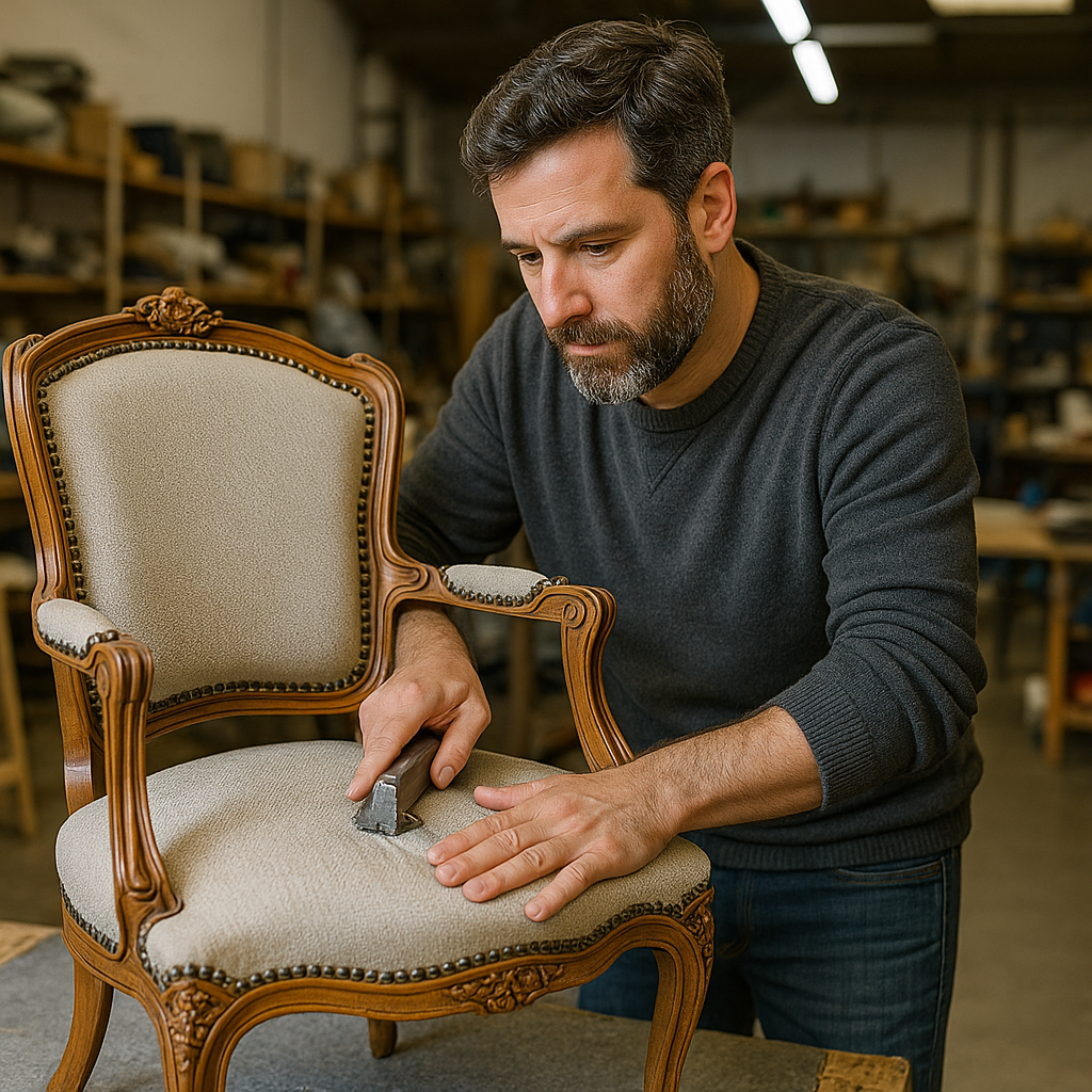 Garnissage de fauteuil à Kraainem, Woluwe-Saint-Pierre, Etterbeek et Auderghem : redonnez confort et élégance à votre mobilier